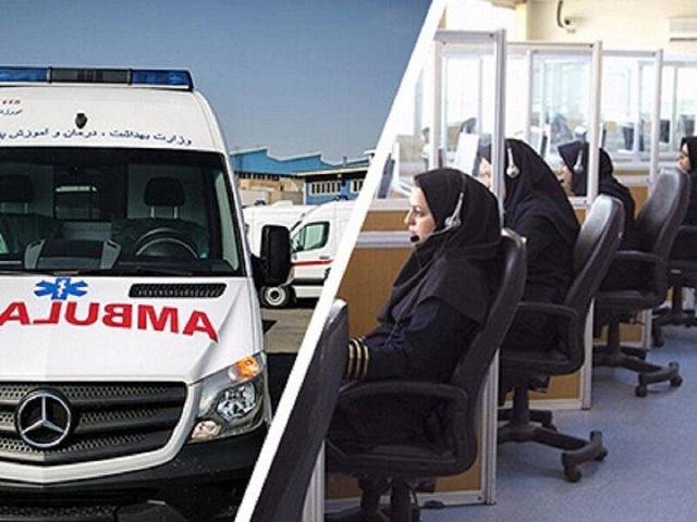 پنج درصد تماس‌ها با اورژانس یزد مزاحمت تلفنی است