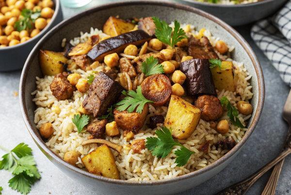 پلو عربی؛ غذای خوشمزه و مجلسی برای مراسم سنتی