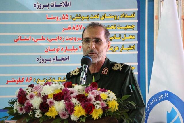 سردار حسن‌زاده: جهاد آبرسانی نماد همدلی و خدمت خالصانه است