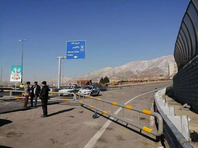 اعمال محدودیت ۲۴ ساعته در محور چالوس و آزادراه تهران–شمال به‌دلیل عبور احشام