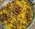 سبزی پلو مخلوط ؛ ترکیبی از عطر دل انگیز برنج و گوشت