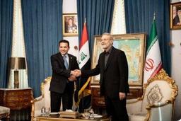 دیدار و گفت‌وگوی مشاور امنیت ملی عراق با علی لاریجانی