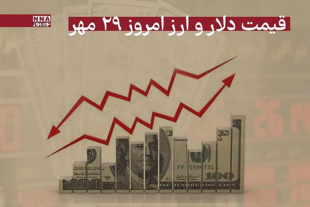 قیمت دلار و سایر ارزها امروز سه شنبه 29 مهر 1404