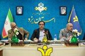 تصاویر/ نشست خبری مدیرکل صداوسیمای مرکز یزد با خبرنگاران