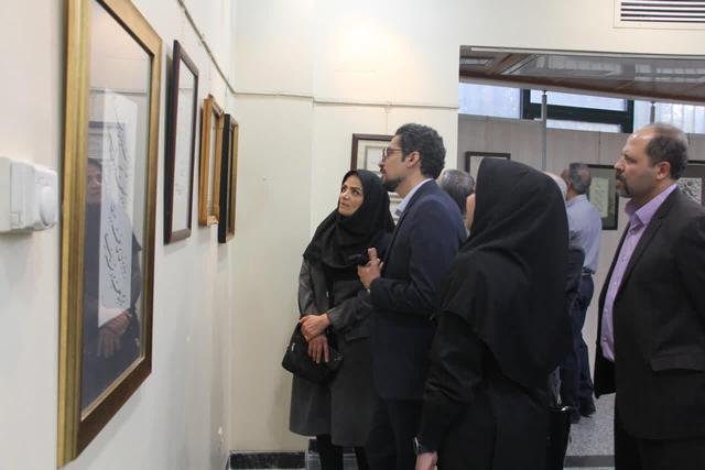 نمایشگاه عدالت قلم با ۳۰ اثر از پیشکسوتان / هنر خوشنویسی همدان رو به رشد است