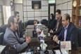 دیدار مدیرکل بنیاد شهید و امور ایثارگران استان مرکزی با فرماندار شهرستان دلیجان