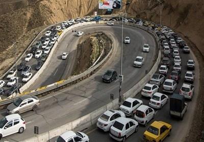 ترافیک سنگین در کندوان/جزئیات محدودیت ترافیکی جاده‌ها تا 3 آبان