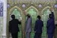 غبارروبی حرم مطهر حضرت فاطمه معصومه(س) توسط جهادگران جهاددانشگاهی