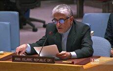ایروانی: رژیم صهیونیستی تهدیدی آشکار برای صلح و امنیت منطقه است / ایران همواره تمایل خود را برای گفت‌وگوی عادلانه نشان داده است + فیلم