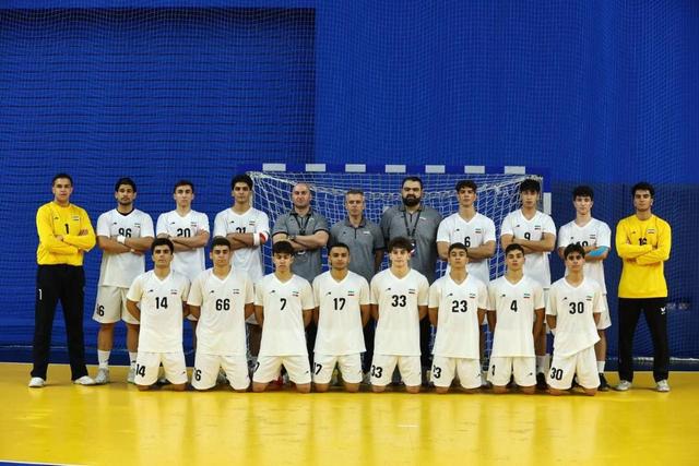 برد پرگل دیگر هندبالیست های جوان ایران برابر قزاقستان