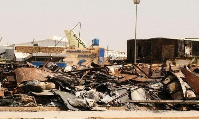 فرودگاه خارطوم هدف حمله پهپادی قرار گرفت