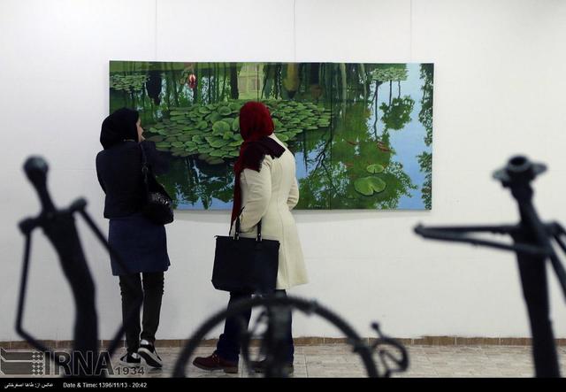 گالری‌گردی پاییزی؛ تماشای «باغ ایرانی» و «سمفونی رنگ‌ها»