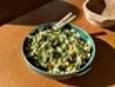 طرز تهیه سالاد نخود رژیمی با لیمو ترش و شوید