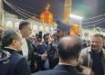 تشرف عراقچی به حرم مطهر رضوی