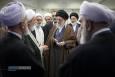 دیدار دست‌اندرکاران کنگره بین‌المللی میرزای نائینی با رهبر معظم انقلاب