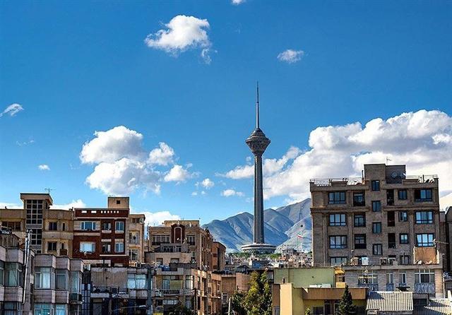 کیفیت هوای تهران در شرایط قابل قبول