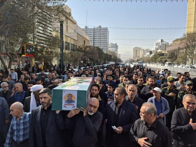 پیکر یک جانباز شهید در مشهد تشییع شد+ فیلم