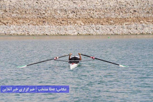 مسابقات روئینگ المپیاد استعدادهای برتر پسران کشور در ارومیه از دید دوربین