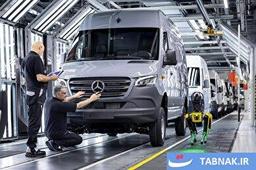 عکس: رباتهای پیشرفته در خطوط تولید مرسدس بنز