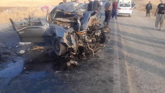 جان‌باختن سه نفر بر اثر حادثه‌ رانندگی در محور کامیاران - سروآباد