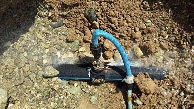 پلمب ۳۵ انشعاب غیرمجاز آب در شهرستان درمیان