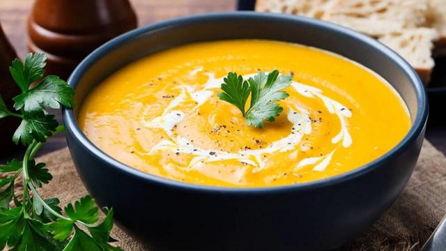 طرز تهیه سوپ کدو حلوایی ؛ بهترین پیش غذا برای تقویت سیستم ایمنی در فصل سرما