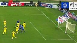 خلاصه بازی فجر 0 - استقلال 3