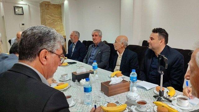 دیدار سنگدوینی با مدیران صندوق و کانون‌های بازنشستگی گلستان