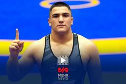 فیلم پیروزی ابوالفضل محمدنژاد برابر حریف آذربایجانی و کسب مدال طلا