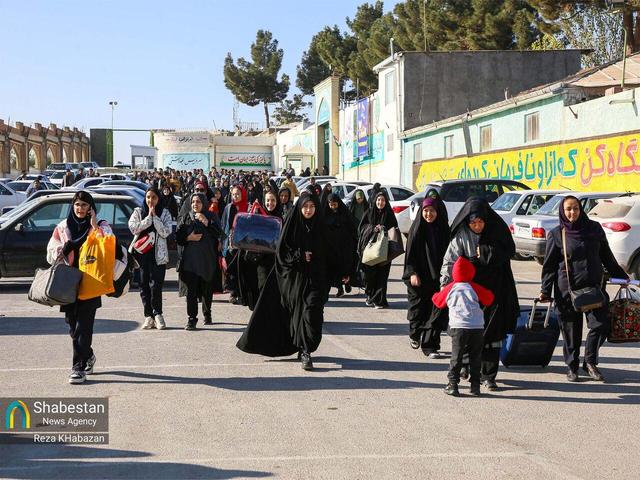 اعزام کاروان دانش آموزان بجنوردی به اردوی راهیان نور