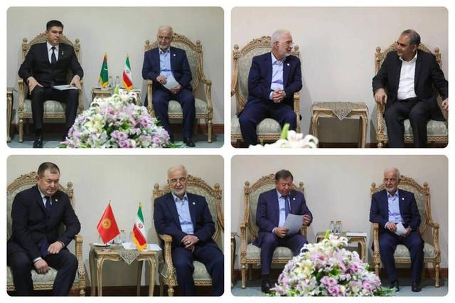 وزیر کشور با ۴ همتای خود دیدار کرد