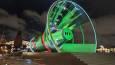 RT unveils gigantic bullhorn in downtown Moscow (VIDEO)