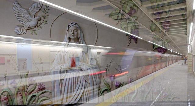 تمجید لاریجانی از نوآوری در نام‌گذاری ایستگاه مترو مریم مقدس (س)