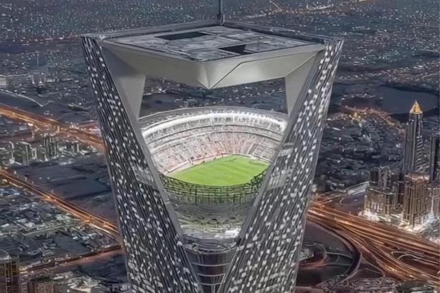 ببینید | عربستان سعودی قصد دارد اولین «ورزشگاه هوایی» جهان را بسازد!