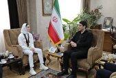استاندار کردستان از بانوی مدال‌آور بازی‌های آسیایی جوانان بحرین تقدیر کرد