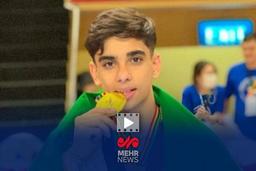 فیلم پیروزی ابوالفضل زندی برابر حریف روسی و کسب مدال طلا