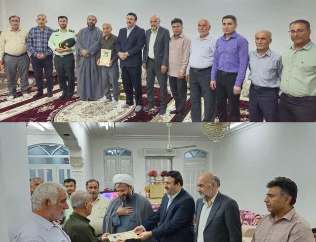 جانباز دیلمی تجلیل شد