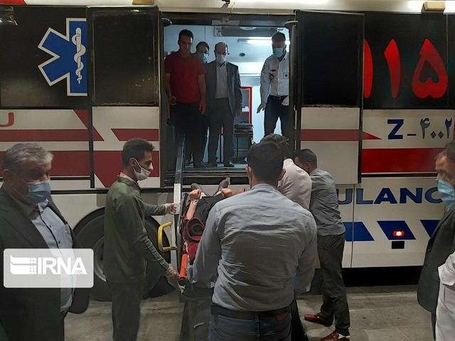 یک کشته و ۱۷ مصدوم در واژگونی اتوبوس زائران عتبات در ایلام