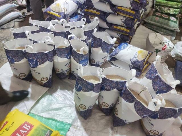 کشف انبار بستهبندی غیرمجاز برنج در ایلام