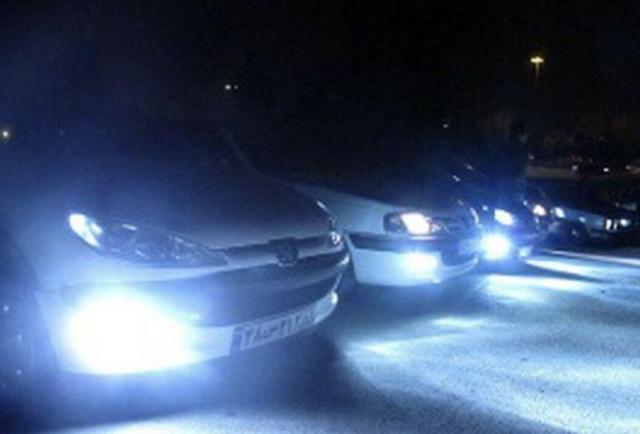 ممنوعیت استفاده خودروها از چراغ‌های زنون و نورهای مزاحم در البرز