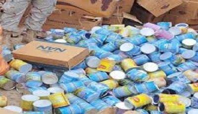 کشف شیرخشک‌های قاچاق در مرز میرجاوه سیستان و بلوچستان