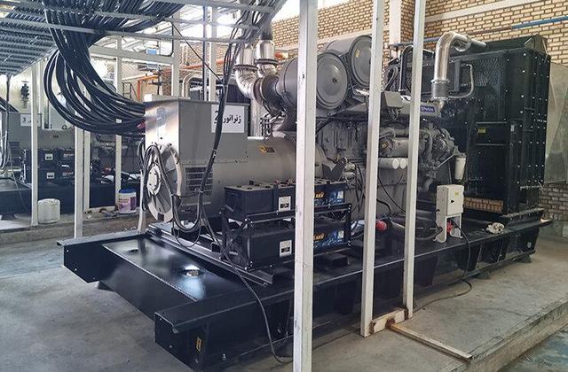 نیروگاه دیزل ژنراتور شرکت نیشکر دهخدا افتتاح شد