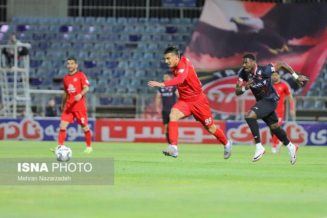 خلاصه بازی پرسپولیس مقابل تراکتور