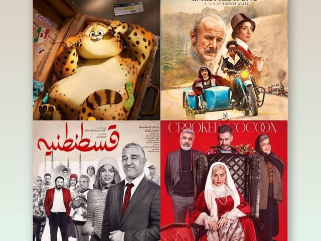 کمدی‌هایی با بازی الناز شاکردوست و پژمان جمشیدی؛ صدرنشینان فروش هفته!/ یوز به دنبال‌شان/ شهاب حسینی یکی مانده به آخر است