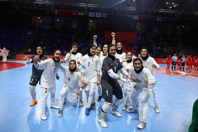 قهرمانی بدون شکست دختران هندبال ایران در بازی‌های آسیایی جوانان