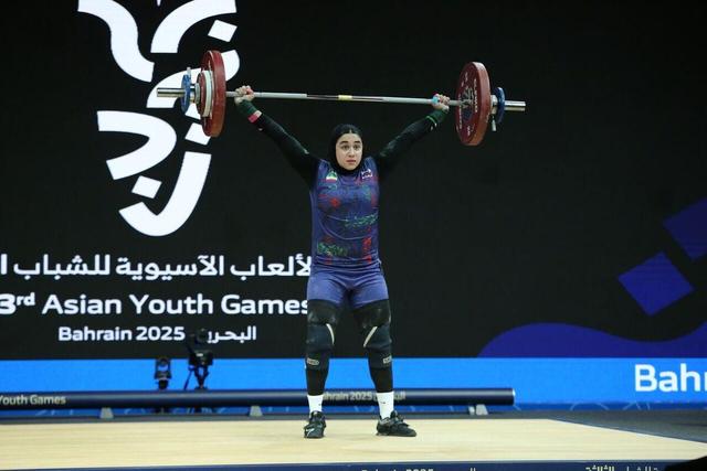 بازیهای آسیایی جوانان - بحرین/ دومین نقره نسیم قاسمی در منامه