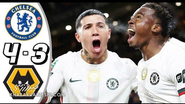 ویدیو| خلاصه بازی ولورهمپتون ۳ - چلسی ۴ با گزارش انگیسی/ ۹۰ دقیقه جنون و هیجان خالص؛ گل سرنوشت ساز از تیم ۱۰ نفره!