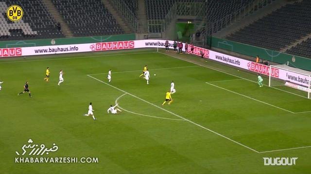 ویدیو| سوپرگل‌های هالند، دمبله، رویس و ...؛ بهترین گل‌های دورتموند در جام حذفی آلمان