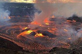 ویدئو| فوران آتشفشان کیلاوئا در ‎هاوایی