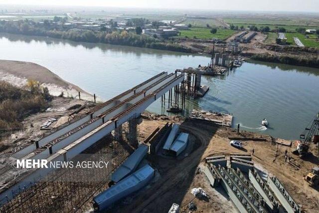 پل عنافچه تا ۲ ماه آینده افتتاح می‌شود